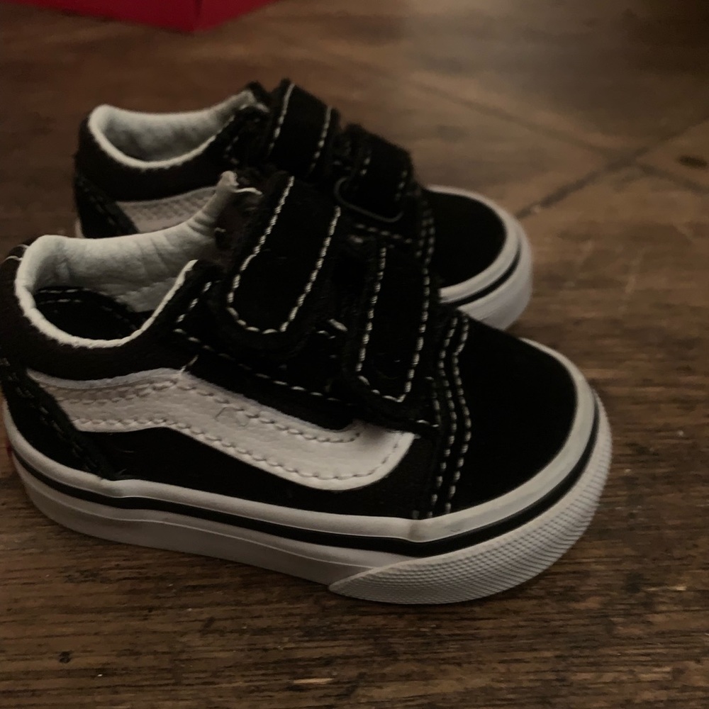 Baby old skool vans black